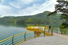 장성호 수변길 걸으며 힐링~⋯출렁다리 건너며 ‘스릴’ 만끽