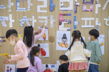 [오늘의 포토] 한글날 앞두고…어린이집 한글교실