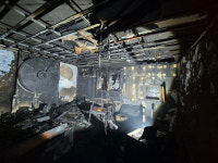 광주 북구 누문동 재개발구역 폐모텔서 화재…인명피해 없어