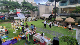 “‘한번더 순환부스’로 환경지켜요”