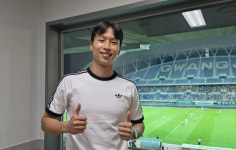 엄지성 “월드컵 데뷔전 후회 없다…이젠 亞게임 金 도전”