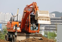 굴착기·레미콘에도 광고 붙일 수 있다