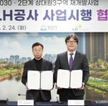 LH, 성남시와 상대원3구역 재개발 사업시행협약 체결…구도심 재개발 탄력