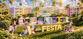 노이즈앤피치, 美 팜스프링 K-Festa서 숏폼 콘텐츠 제작…크리에이터와 글로벌 공략 본격화