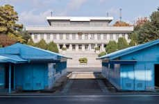 [포토뉴스] 군인없는 판문점 