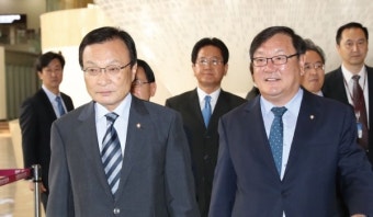 민주 원내대표 선거, '이해찬 중심 단일대오' 먹힐까