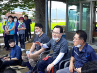 한낮 물벼락 인재(人災) 분통...남원ᆞ구례 수해 현장