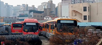 가스비 못내 멈춰 선 목포 시내버스…시민들 기가 찰 노릇