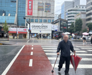 공포 안고 건넌다…8차선 횡단보도에 갇힌 노인들