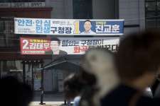 [르포]尹정권 막아라vs與에 힘실어라…강서구 막판민심은?