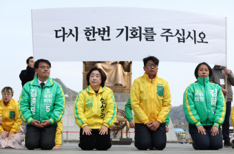 무릎 꿇었지만…'심상정 낙선·0석' 전망에 충격 빠진 정의당