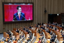 與, 장동혁 연설에 