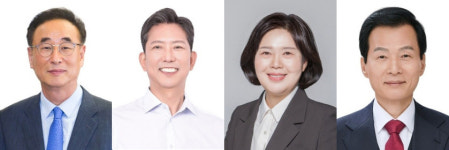 구미시장 선거 4자 대결 혈투…장세용·김장호·조순자·임명배 출정