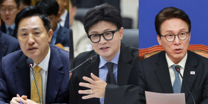 정치인 호감도 오세훈·한동훈·김민석 순…비호감 1위는? [한국갤럽]