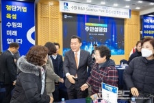 이재준 수원시장, 수원R&D 사이언스파크, 글로벌 탑티어 연구개발 단지로 자리매김할 것