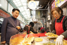 김동근 의정부시장, 설 명절 앞두고 민생 현장 방문