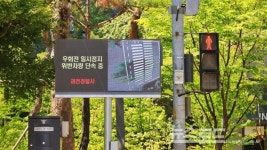 과천시, 스마트 보행자안전시스템 가동...스마트 교통 분야 선도