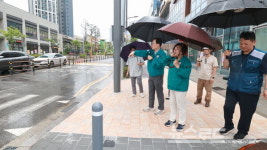 신계용 과천시장, 집중호우에 선제적으로 대응...시민의 안전 보호 최우선