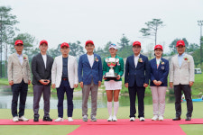 배소현, KLPGA '오로라월드 챔피언십' 초대 챔피언 등극…