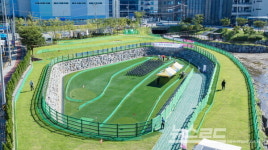 의왕시 금천천파크골프장 시범운영 성공적 마무리…내년 4월 정식 개장