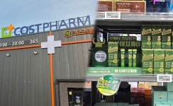 숙취해소제 아사이치케아, 용인 대형 약국 코스트팜 입점