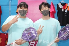 [이수환배드민턴센터리그전] 첫 우승 주역들, 환상의 파트너라 불러주오