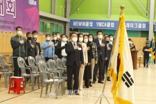 [포토] 제4회 송파구협회장기배드민턴대회 개회식 및 경기 모습
