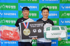[현장] 제2회 백두병원장배 대구광역시 장년부 배드민턴대회 참가 선수들