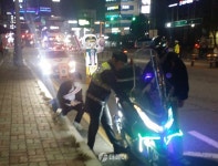 의정부시, 야간 합동단속으로 불법 이륜차 41건 적발