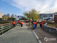 의정부시 송산3동 주민자치회 정화활동 주민 150명 참여