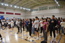 [현장] 제6회 대구광역시 북구협회장기배드민턴대회 개회식