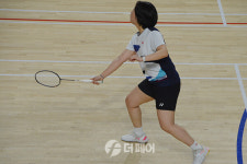 [현장] 제26회 서구청장기 배드민턴대회 참가 선수들