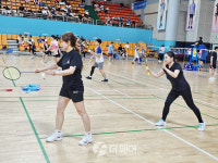 [현장] 2024 박주봉배 국제배드민턴대회 참가 동호인과 경기 모습