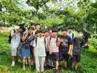 충주시학교 4-H회원, 농가체험활동 구슬땀