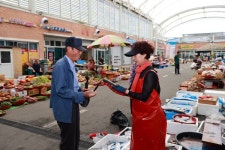 보성군, 벌교 전통시장 쿨링포그 가동…여름 무더위 식힌다