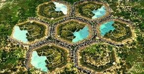 현대차그룹 추진 그린필드 스마트시티 모형 첫 공개