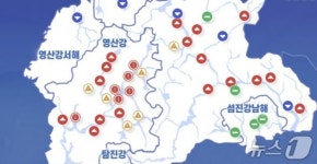 극한 호우에 영산강·광주천 범람 우려…곳곳 주민 대피령