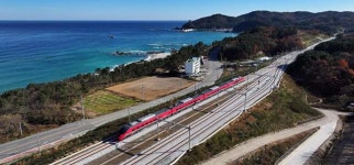 2025년 1월 1일 동해선 개통… 부산~강릉  4시간 50분