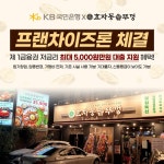 고기집창업 브랜드 효자동솥뚜껑, 국민은행과 프랜차이즈론 업무협약 체결