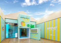 배스킨라빈스, 성수동에 팝업스토어 망빙고 가챠샵 오픈...애망빙 초대형 냉장고 구현