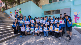 SGI서울보증, 대도초등학교 벽화 봉사활동 진행