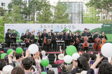 수원역푸르지오자이 가든 음악회 힐링의 시간