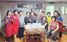 의정부 호원성호, 어르신 30여명과 삼계탕 잔치