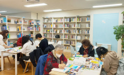 작은도서관서 미술작품 직접 만들며 힐링