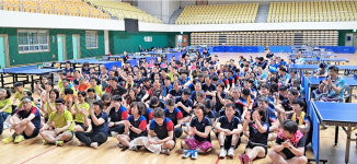 대주관협회장배 전국 탁구대회, 충북일심A 단체전 우승 스매싱