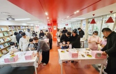 구미 옥계휴먼시아2단지 도서관 케이크 행사