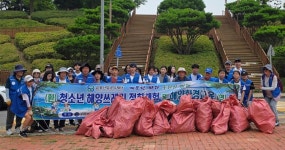 (사)우리바다클린운동본부, 영종도서 청소년 해양환경교육·플로깅 진행