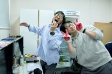 영화 리바운드, 유쾌한 현장 비하인드 스틸 공개