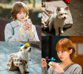 오늘도 사랑스럽개 박규영, 개나로 변신…귀염뽀짝 심쿵 주의보