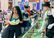 CJ제일제당 비비고 시장, 파리 올림픽서 K-푸드 인기
